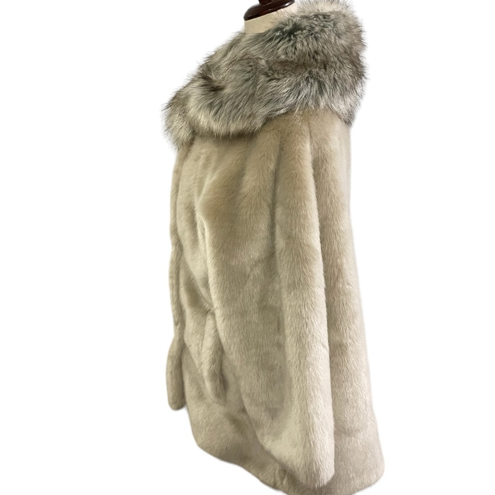 EMERSON FRY TUCKERNUCK Edie Faux Fur Coat New Without Tags - Picture 10 of 16
